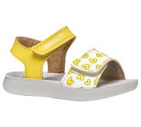 Geox B SANDAL LIGHTFLOPPY, Sandale Bébé - Fille, Yellow/White,