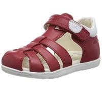 Geox B Sandal MACCHIA Boy, Rouge/Blanc, 20 EU Étroit
