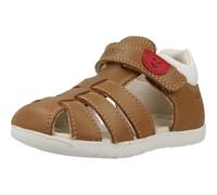 Geox B SANDAL MACCHIA BOY, Sandale Bébé - Jeunes, Whisky/White,