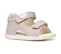 Geox B SANDAL MACCHIA GIR, Sandale Bébé - Fille, Rose/Off White,