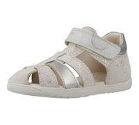 Geox Sandales bébé fille B SANDAL MACCHIA GIR Blanc/Argent