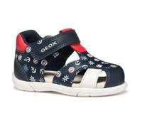 Geox B SANDAL ZAPITO BOY, Sandale Bébé - Jeunes, Navy/Red,