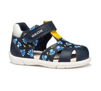 Geox B SANDAL ZAPITO BOY, Sandale garçon, Navy/Ochre,