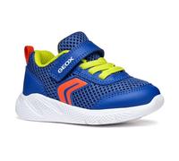 Geox B SPRINTYE BOY C, Basket Bébé - Jeunes, Royal/Red,