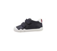 Geox B STEPPIEUP BOY A, Basket Bébé - Jeunes, Navy/Red,