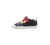 Geox B STEPPIEUP BOY A, Basket garçon, Navy/Multicolor,