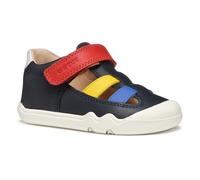 Geox B STEPPIEUP Boy A Basket, Navy/Multicolor, 26 EU