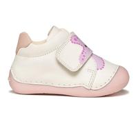 Geox Baskets B TUTIM B pour bébé Fille, Blanc/Rose, 18 EU