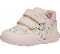 Geox B ZAPITO Girl A, Basket Bébé - Fille, Ivory/Pink,