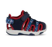 Geox Bébé garçon B Sandal Multy Boy B, Bleu Marine/Rouge, 21 EU