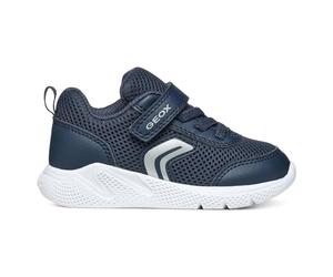 Geox Baby Boy's B Sprintye C Sneaker, Bleu Marine, 3.5 UK Child