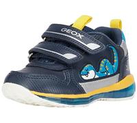 Geox Baby Boy's B Todo Sneaker, Bleu Marine/Jaune, 5 UK Child