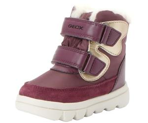 Geox Baby Girl's B Willaboom B a Ankle Boot, Prune Platinum, 3.5 UK Child