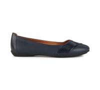 Geox Femme D Charlene A Ballet Flat, Bleu Marine, 36 EU