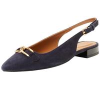 Geox Femme D Charyssa Ballet Flat, Bleu Marine, 39 EU