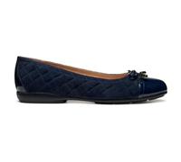 Geox Ballet Plat D Annytah pour Femme, Bleu, 40 EU
