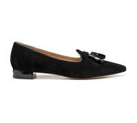 Geox Ballet Plat D Giselda15 pour Femme, Noir, 38 EU