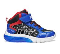 GEOX Baskets 'CIBERDRON' bleu / rouge / noir / blanc, Taille 31