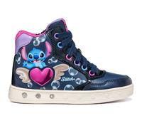Geox Baskets montantes enfant J SKYLIN GIRL STITCH in Marine 29