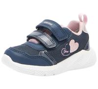 Geox Baskets B Sprintye Girl C pour Fille, Bleu Marine Vieilli Rose, 25 EU