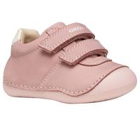 Geox Baskets B TUTIM B pour bébé Fille, Vieux Rose/Blanc cassé, 18 EU