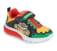 Geox Garçon Ciberdron Boy Shopping-Feed;niño;Zapatillas-Bajas-niño, Green Red, 32 EU