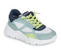 Geox J Loftus Boy E Basket, White/Sage, 38 EU