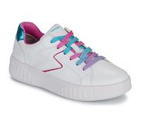 Geox J MIKIROSHI Girl A Basket, White/Multicolor, 39 EU