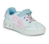 Geox Fille J Skylin Girl A, White Pink, 24 EU