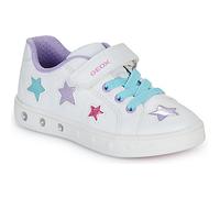 Baskets basses enfant filles Geox J SKYLIN GIRL Blanc 34