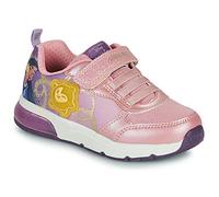 Baskets basses enfant filles Geox J SPACECLUB GIRL Rose 35