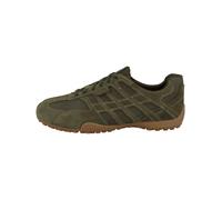 Geox Baskets basses U Snake Original pour homme, Vert foncé, 45 EU
