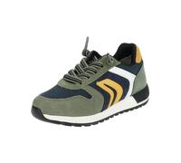 Geox Jungen J Alben Boy B Baskets, Bleu Marine Militaire, 35 EU
