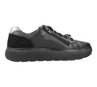 Geox - Baskets Casual de Couleur Grise - Femme - Chaussures - Noir - Taille: 37 EU