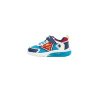 Geox J Ciberdron Boy B Basket, Lt Blue Red, 30 EU