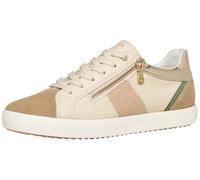 Geox Baskets D BLOMIEE E pour Femme, Papyrus/crème, 40 EU