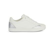 Geox Baskets D Blomiee E pour Fille, Blanc Optique, 36 EU