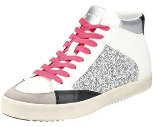 Geox Baskets D Blomiee H pour femme, Silver Rock, 38 EU