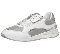 Geox Baskets D Bulmya B pour Femme, Blanche/Jupe, 39 EU