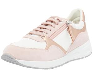 Geox Baskets D Bulmya B pour Fille, Lt Rose White, 39 EU