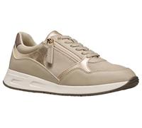 Geox Baskets D Bulmya pour Femme, Beige, 40 EU, Beige, 40 EU