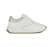 Geox Baskets D Cristael DSSneakers pour Femme, White Lt Gold., 37 EU