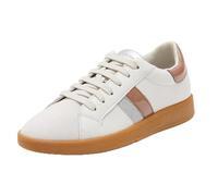 Geox Baskets D Meleda B pour femme, White Dk Rose, 40 EU