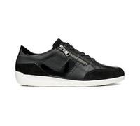 Geox Baskets D Myria B pour Femme, Noir, 37 EU