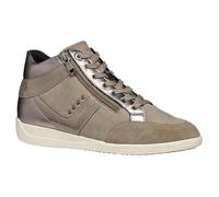 Geox Baskets D Myria B pour Femme, Taupe, 36 EU
