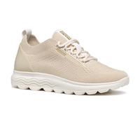 Geox Baskets D Spherica A pour Femme, Taupe, 37 EU