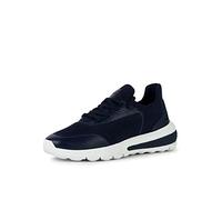 Geox Baskets D Spherica Actif pour Femme, Bleu Marine, 36 EU