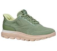 Geox Baskets D SPHERICA Plus D pour Femme, Olive, 40 EU