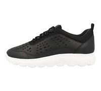 Geox Baskets D Spherica pour Femme, Noir, 38 EU