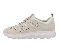 Chaussures Geox Spherica Low beige blanc femme - 40